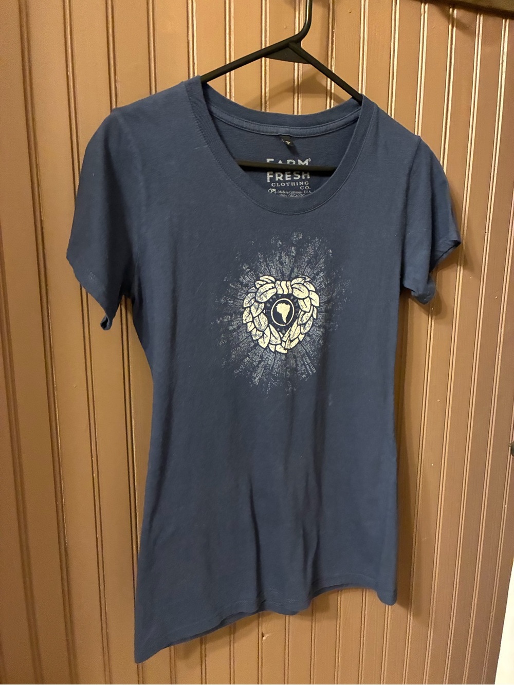 Navy Short-Sleeve Graphic Tee